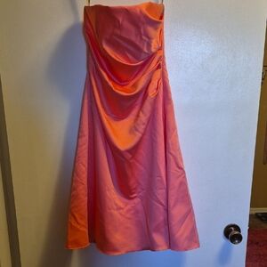 Alfred Angelo Vibrant Corral Gown, All Forml Events.